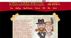 Desktop Screenshot of caricaturesireland.com
